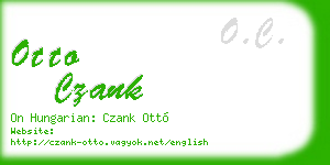 otto czank business card